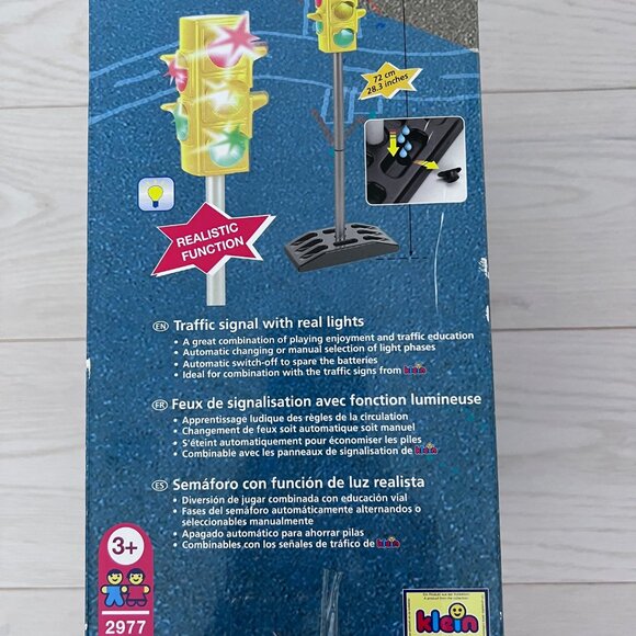 Theo Klein - Traffic Lights Premium Toys for Kids ( Yellow ) - Picture 4 of 6